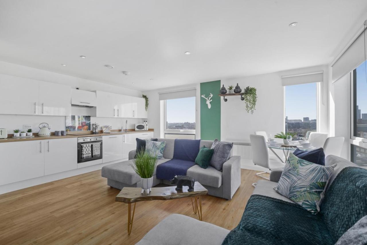 Stunning City Centre Penthouse - Sleeps 10 - Parking Manchester Exterior foto